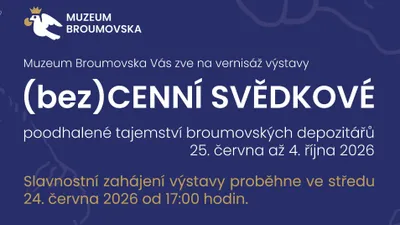 Vernisáž výstavay (bez)CENNÍ SVĚDKOVÉ
